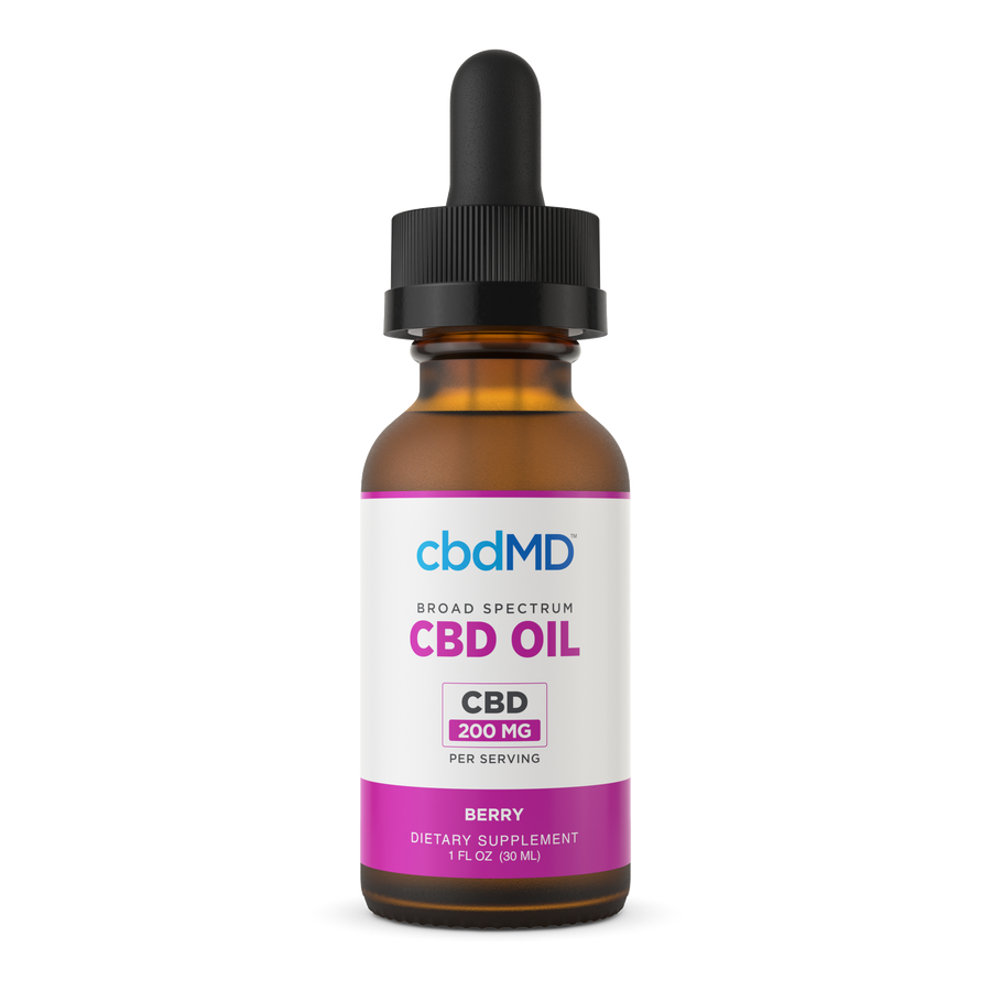 CBD Broad Spectrum Oil Tincture (Berry Flavor)