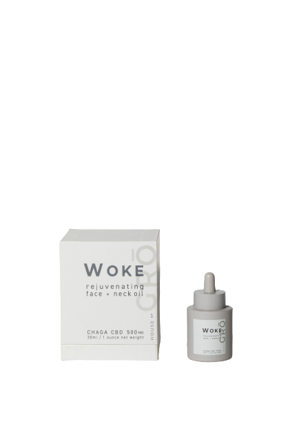 House of Gro Woke Face & Neck Oil -500mg